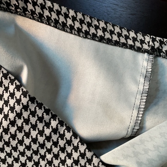 Cimmaron vintage made in USA houndstooth sleeveless dress SZ L - Picture 9 of 11